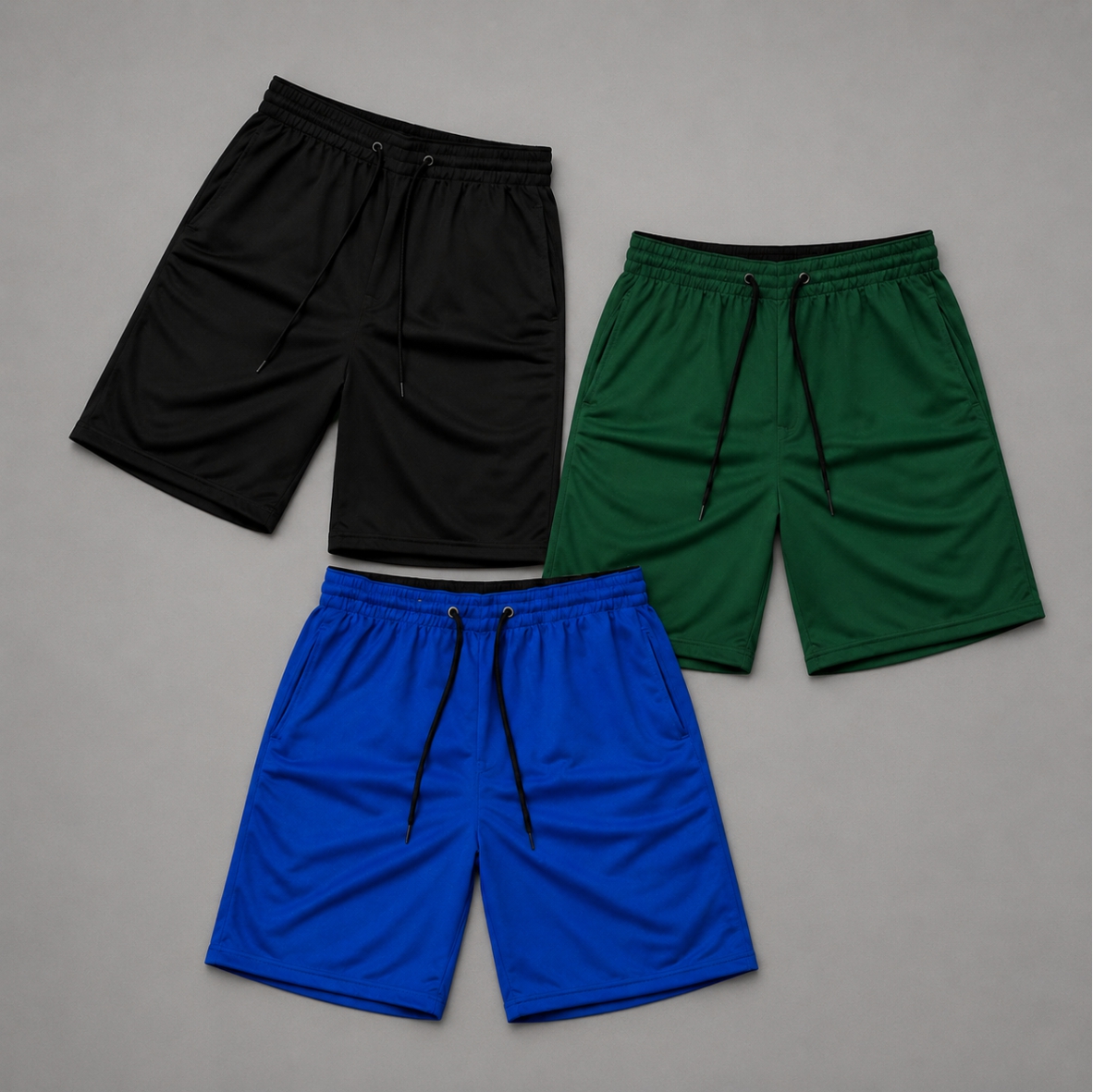 KIT 3 Bermuda Dry Fit